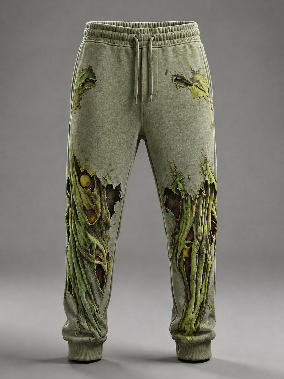 Men's Halloween Zombie Hole 3d Printed Sweatpants